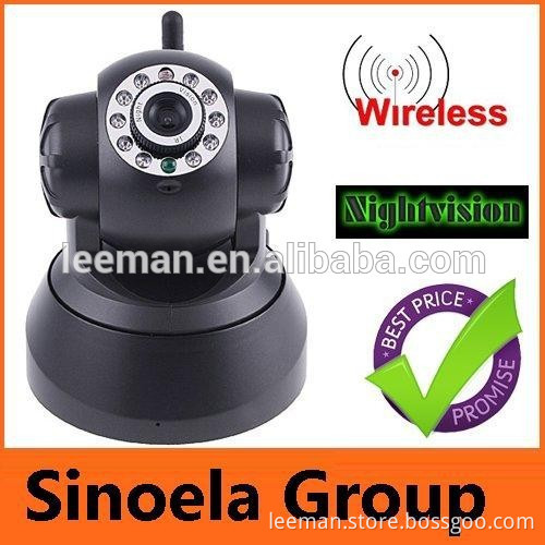 Leeman wifi ip CCTV camera Cheap P2P Robot Wireless wifi HD IP CCTV Home Security Camera Support SD Card